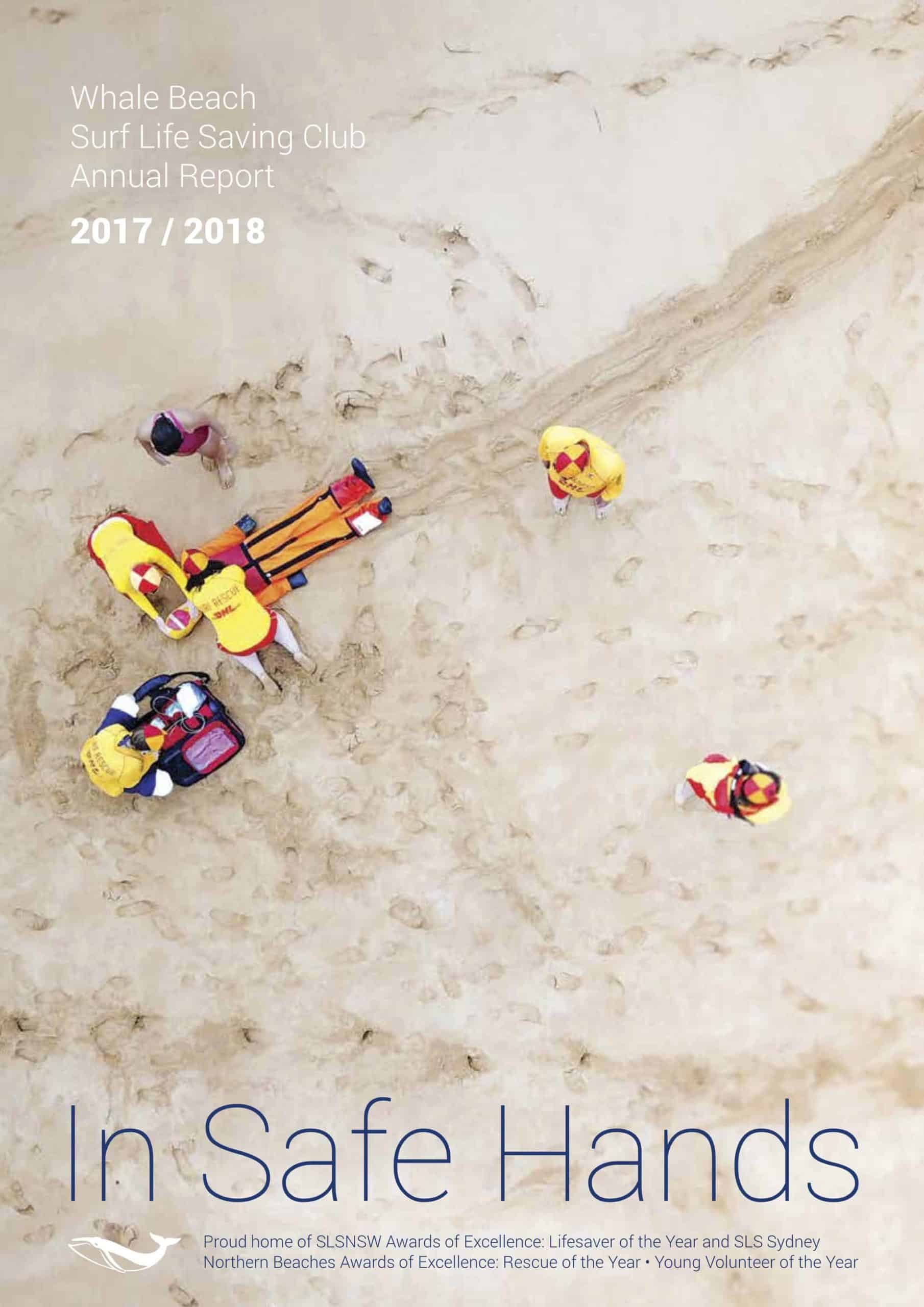 Whale Beach SLSC Annual Report 2017_2018 Cover