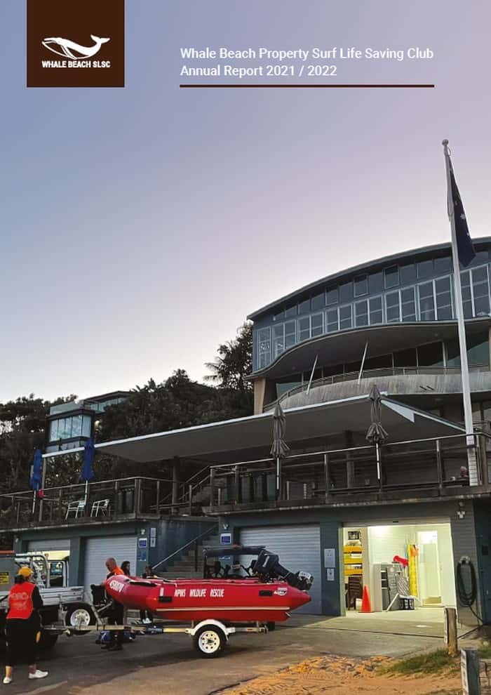 Whale Beach SLSC Property Club Annual Report 2021_2022