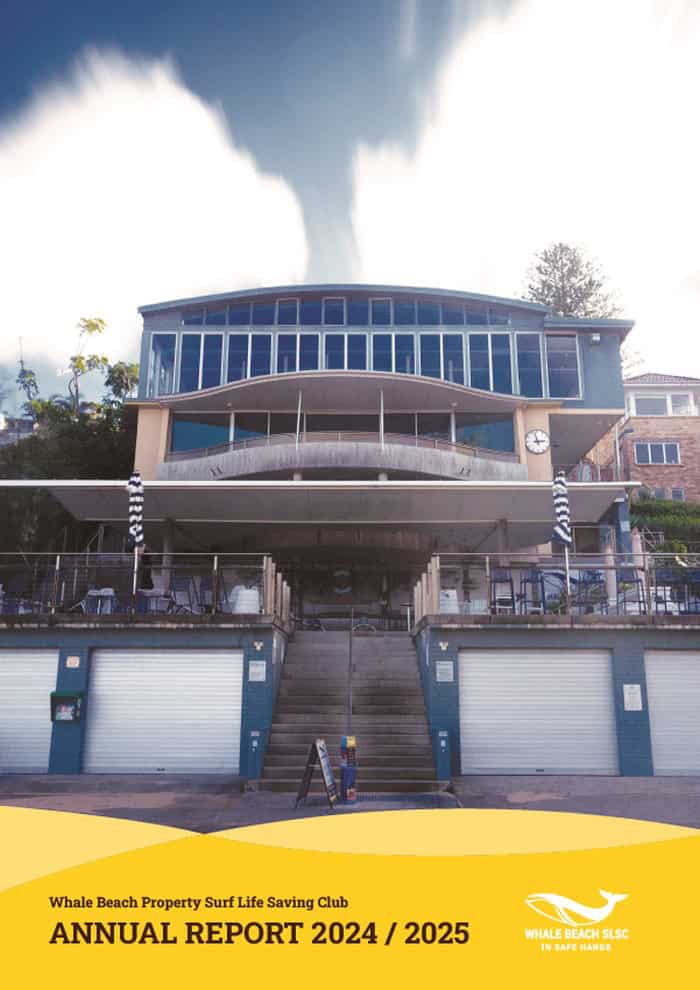 Whale Beach Property SLSC Annual Report 2024-2025